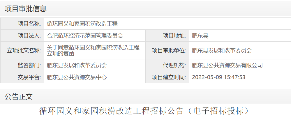 循环园义和家园积涝改造工程